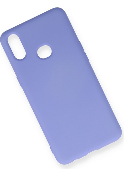 Samsung Galaxy A10S Kılıf Lansman Içi Kadife Nano Silikon - Lila fiyatları