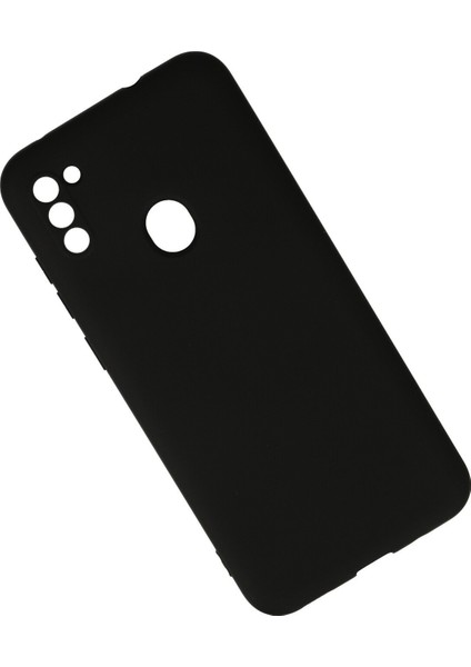 Samsung Galaxy M11 Kılıf Lansman Içi Kadife Nano Silikon - Siyah fiyatları