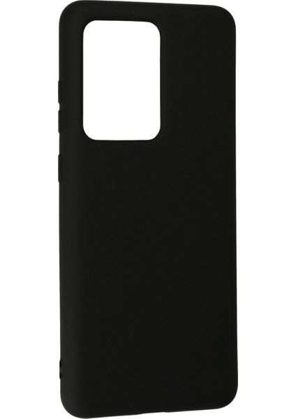 Samsung Galaxy S20 Ultra Kılıf Lansman Içi Kadife Nano Silikon - Siyah modelleri