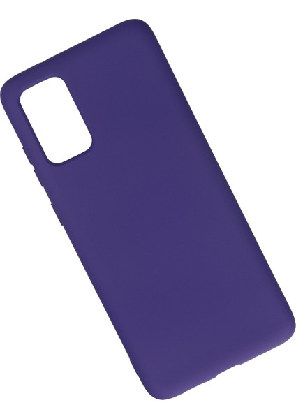 Samsung Galaxy S20 Plus Kılıf Lansman Içi Kadife Nano Silikon - Mor fiyatları