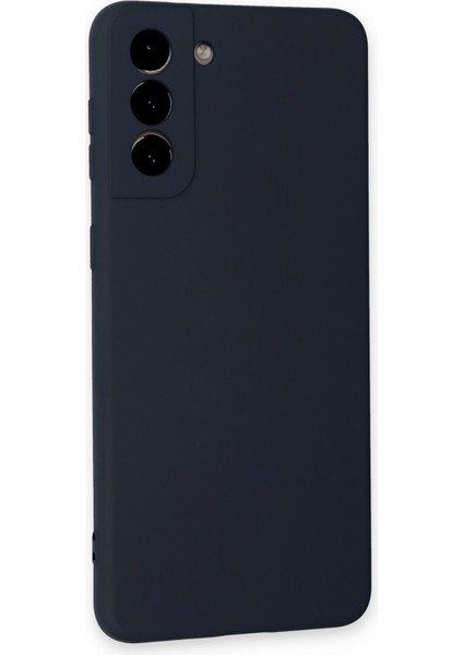 Samsung Galaxy S21 Plus Kılıf Lansman Içi Kadife Nano Silikon - Koyu Gri modelleri