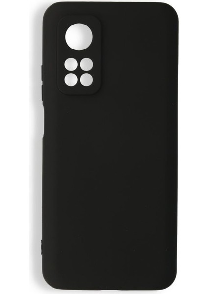 Xiaomi Mi 10T Kılıf Lansman Içi Kadife Nano Silikon - Siyah