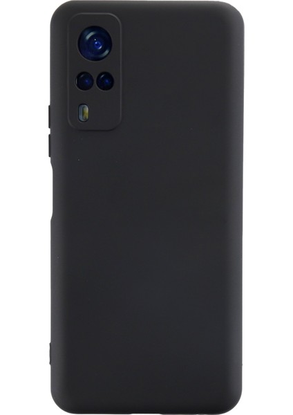 Vivo Y51 Kılıf Lansman Içi Kadife Nano Silikon - Siyah