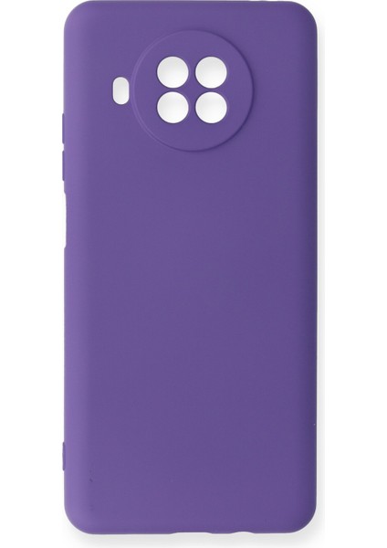 Xiaomi Mi 10T Lite Kılıf Lansman Içi Kadife Nano Silikon - Mor