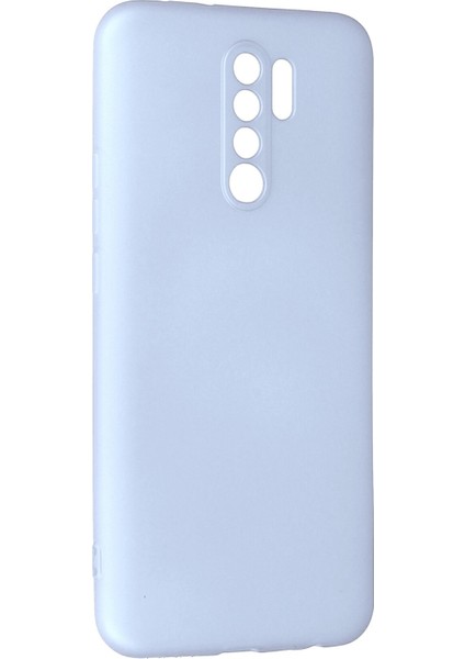 Xiaomi Redmi 9 Kılıf Lansman Içi Kadife Nano Silikon - Sky Blue fiyatları
