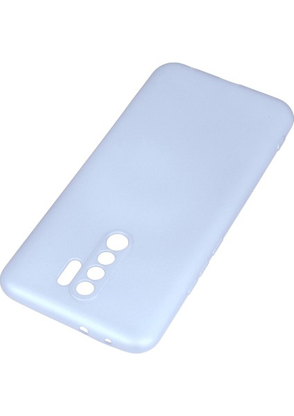 Xiaomi Redmi 9 Kılıf Lansman Içi Kadife Nano Silikon - Sky Blue modelleri