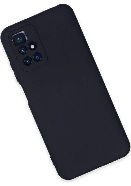 Xiaomi Redmi Note 11 4g Kılıf Lansman Içi Kadife Nano Silikon - Koyu Gri modelleri
