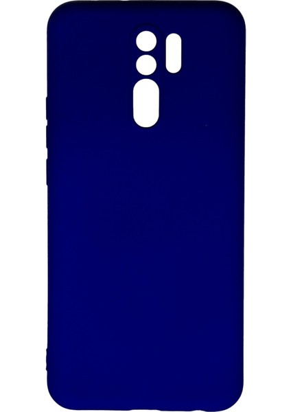 Xiaomi Redmi 9 Kılıf Lansman Içi Kadife Nano Silikon - Lacivert