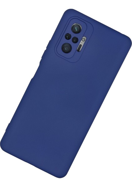 Xiaomi Redmi Note 10 Pro Kılıf Lansman Içi Kadife Nano Silikon - Lacivert fiyatları