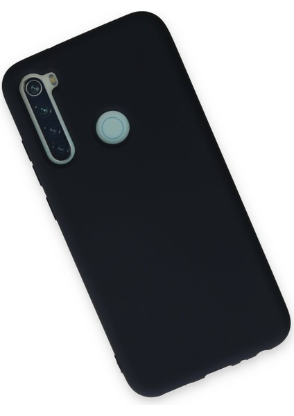 Xiaomi Redmi Note 8 Kılıf Lansman Içi Kadife Nano Silikon - Koyu Gri modelleri