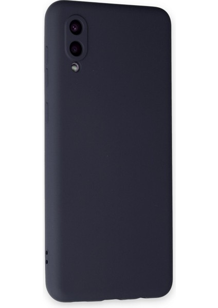 Samsung Galaxy A02 Kılıf Lansman Içi Kadife Nano Silikon - Koyu Gri fiyatları