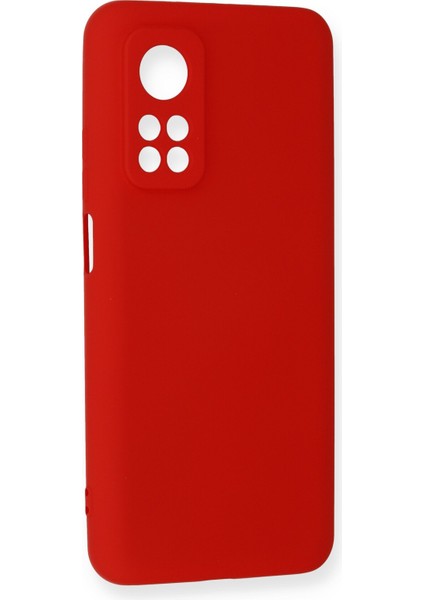 Xiaomi Mi 10T Kılıf Lansman Içi Kadife Nano Silikon - Kırmızı fiyatları