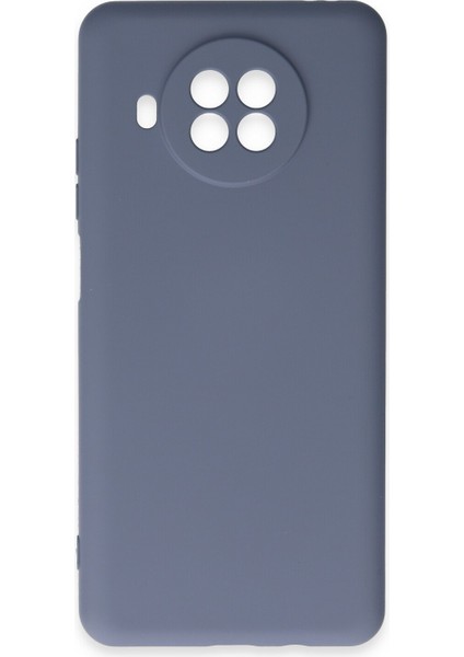 Xiaomi Mi 10T Lite Kılıf Lansman Içi Kadife Nano Silikon - Gri