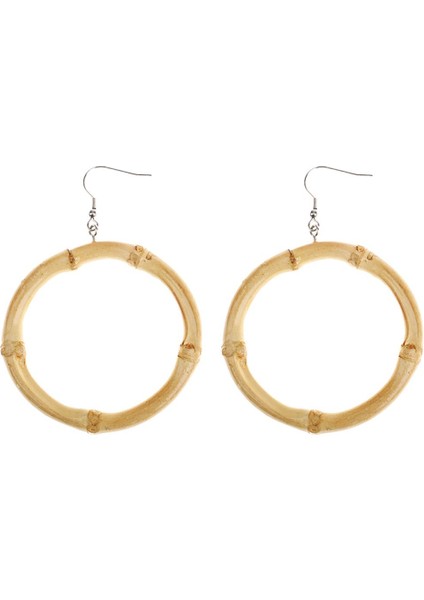 Yuvarlak Damla Küpe 2 Pc (Yurt Dışından)