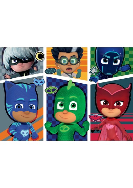 Pj Masks Pijamaskeliler Kutulu Puzzle/yapboz 200 Parça