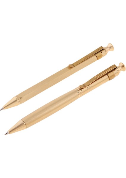 El Yapımı Vintage Pirinç İşareti Cep Kalem fırsatları