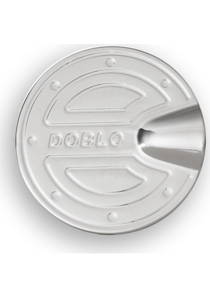 Alminox Oto Fiat Doblo Krom Depo Kapağı 2000-2010 Arası P. Çelik