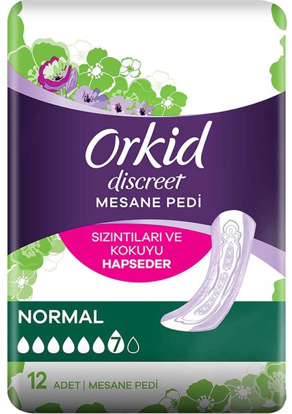 Discreet Mesane Pedi Normal 12'li