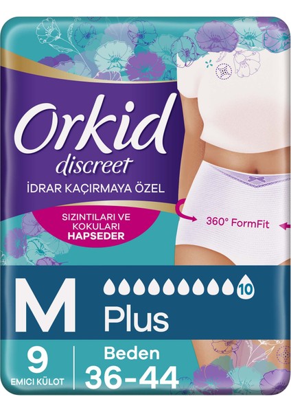 Discreet Emici Külot Orta Boy 9 Adet