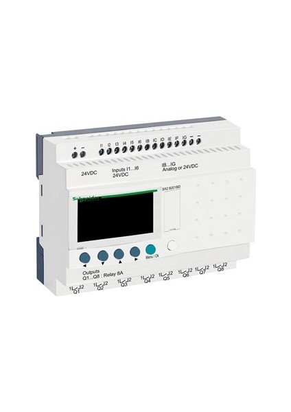 Zelio Akıllı Röle 20 I-O 24 Vdc