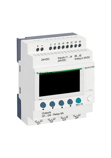 Zelio Akıllı Röle 12 I-O 24 Vdc