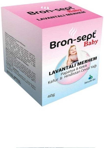 Baby Lavantalı Krem 40 gr