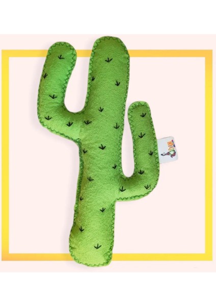 Dino Pet Oyuncak - Kedi Naneli (Catnipli) Kedi Oyuncağı - Keçe Kaktüs