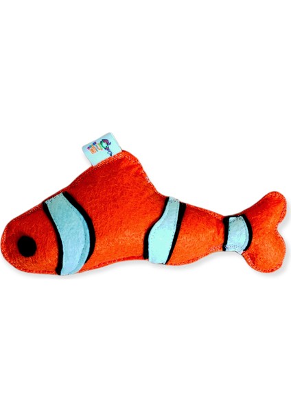 Dino Pet Oyuncak - Kedi Naneli (Catnipli) Kedi Oyuncağı - Keçe Nemo