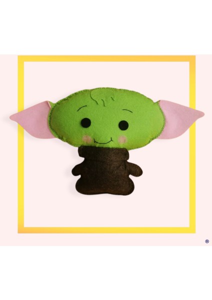 Dino Pet Oyuncak - Kedi Naneli (Catnipli) Kedi Oyuncağı - Keçe Yoda fiyatları