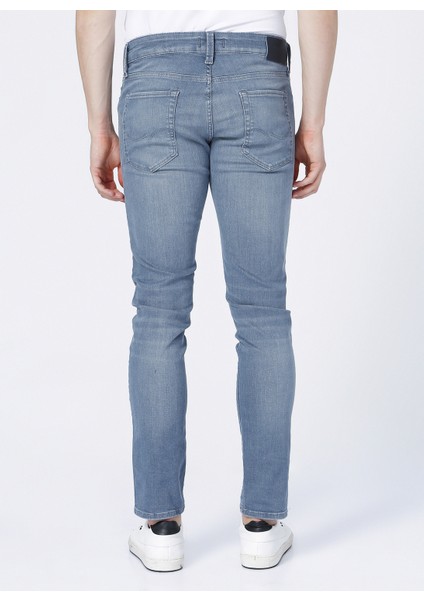 Jack & Jones Skinny Fit Açık Mavi Erkek Denim Pantolon