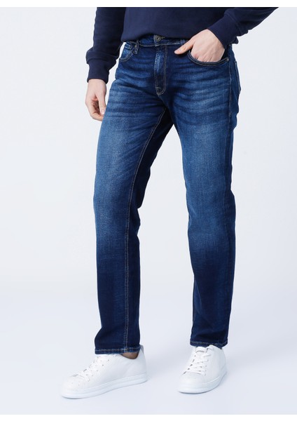 12177444_Jjiclark Jjoriginal Jos 27 Normal Bel Regular Fit Düz Erkek Denim Pantolon fırsatları