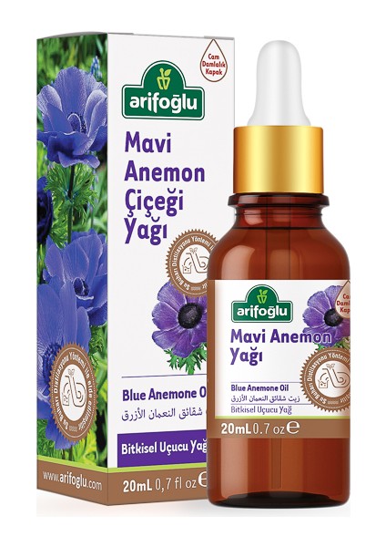 Mavi Anemon Çiçeği Yağı 20 ml