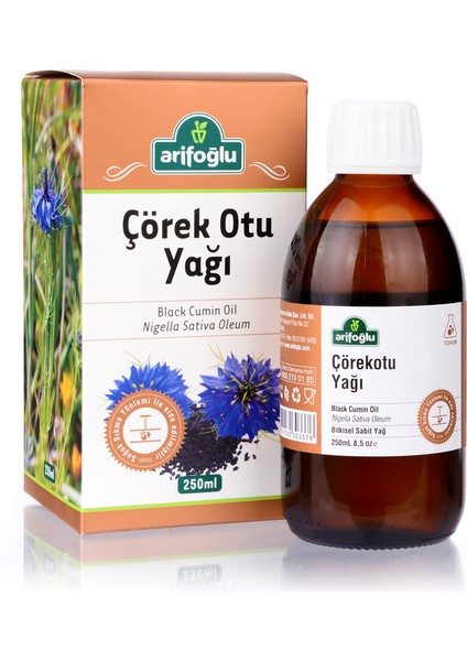 Çörekotu Yağı 250ml (Soğuk Sıkım)