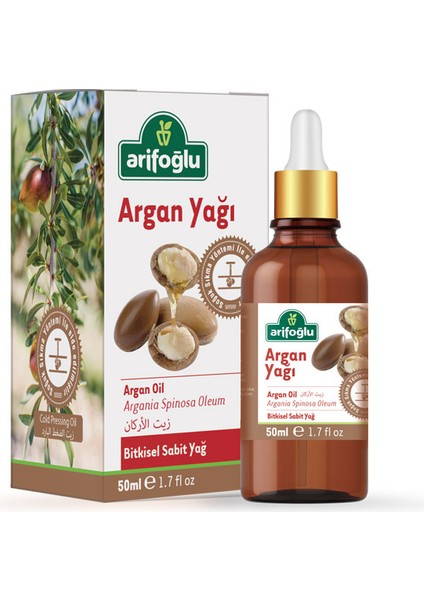 Argan Yağı 50ml (Soğuk Sıkım)