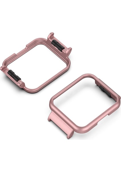For Xiaomi Redmi Watch 2 Lite / Redmi Watch 2 Metal Watch Frame (Rose Pembe) (Yurt Dışından)