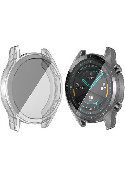 For Huawei Watch Gt2 46mm Tpu All Inclusive Watch Case (Transparent) (Yurt Dışından)