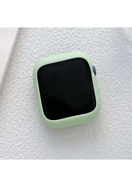 Apple Watch Uyumlu Series 7 41mm İçin Tpu Şeker Renk İzle Durumda (Çim Yeşil) (Yurt Dışından)