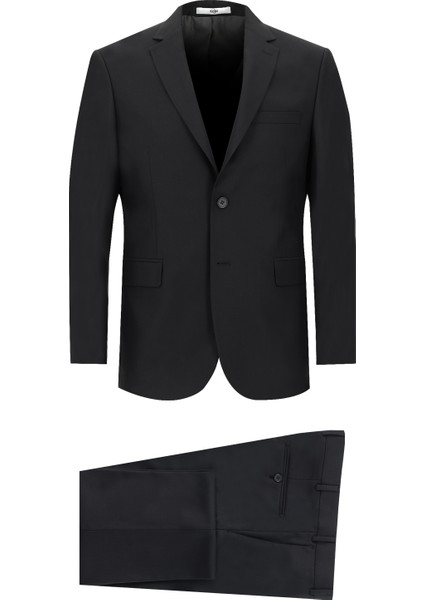 Slim Fit Klasik Takım Elbise