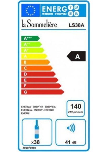 La Sommeliere LS38A Şarap Dolabı