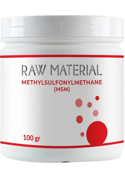 Raw Material Msm (Methylsulfonylmethane) 100 gr