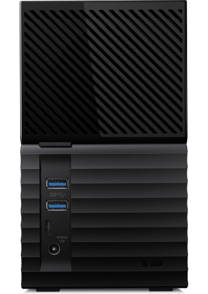 My Book Duo 24TB WDBFBE0240JBK-EESN USB 3.1 Kişisel Bulut Depolama