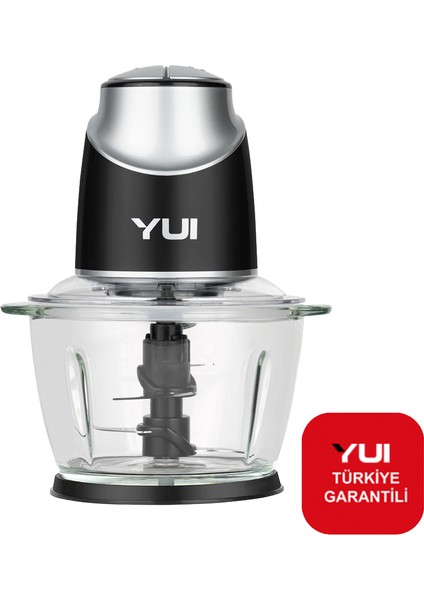 M08 1 Litre Cam Hazneli 4 Bıçaklı Doğrayıcı Rondo (Yui Türkiye Garantili)