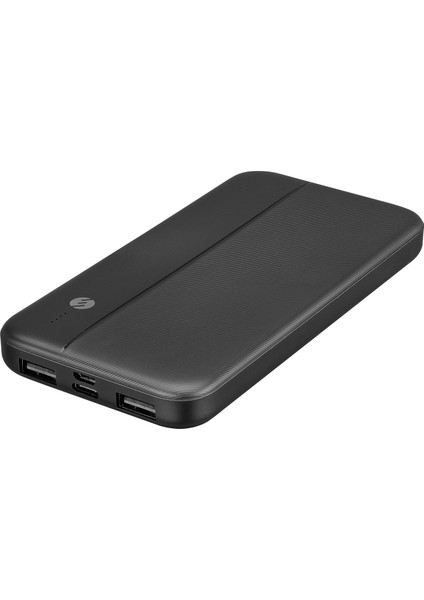 S-link IP-G10N 10000mAh Micro+Type C Girişli Powerbank Siyah Taşınabilir Pil Şarj Cihazı