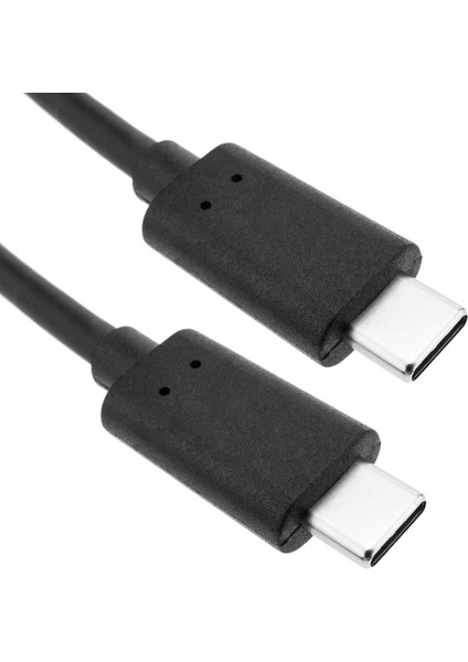 4734 Type C To Type Erkek Erkek Data Şarj Kablosu 50 cm