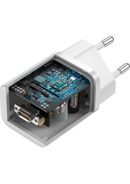 Super Sı 1c 25W Hızlı Şarj Adaptörü 3A Type-C To Type-C