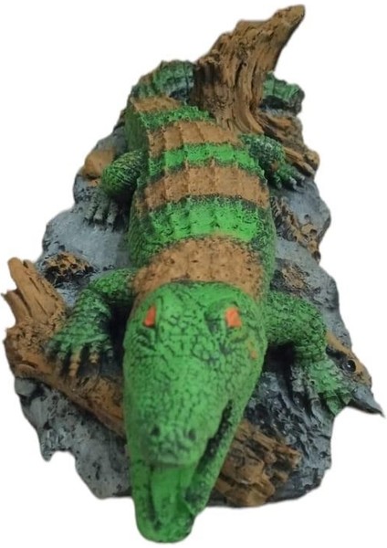 Akvaryum Dekoru Timsah 25X5 cm