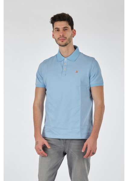 Minimalist Polo Yaka Kısa Kol Erkek T-Shirt - Regular Fit