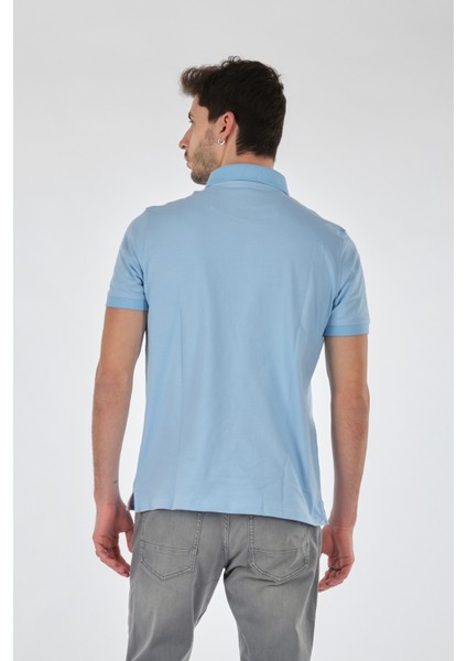 Minimalist Polo Yaka Kısa Kol Erkek T-Shirt - Regular Fit fırsatları