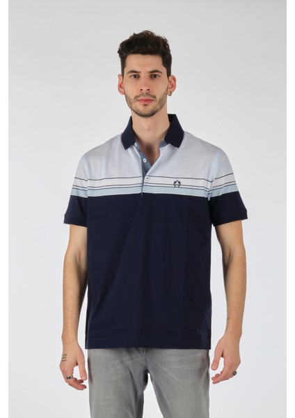 Minimalist Polo Yaka Kısa Kol Erkek T-Shirt - Günlük Stil