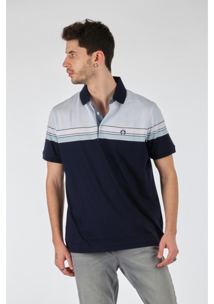 Minimalist Polo Yaka Kısa Kol Erkek T-Shirt - Günlük Stil fırsatları